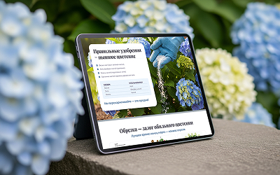 Презентация для питомника Голубой лепесток